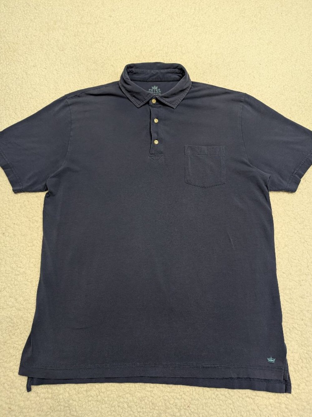 Peter Millar blue polo shirt 💙